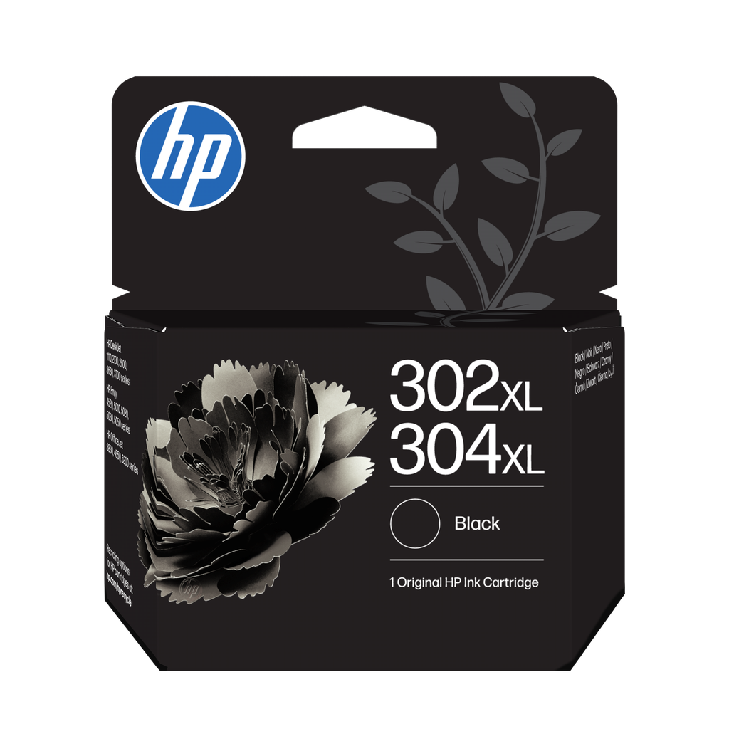[B7RT9AE#LS1] Tinta HP 302XL 304XL original B7RT9AE negra