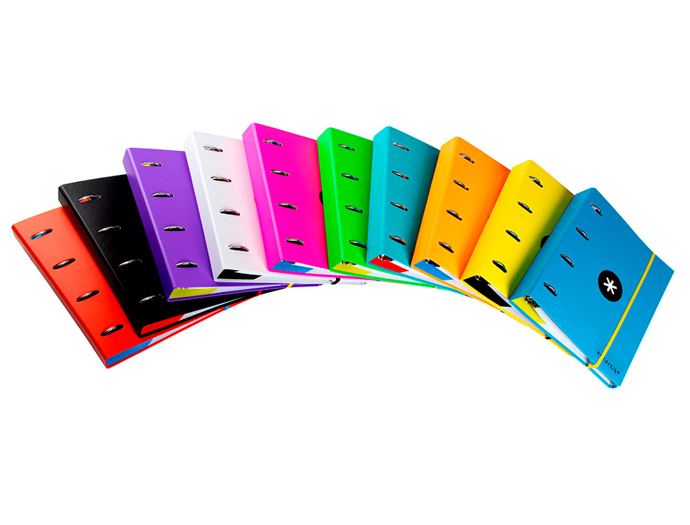 Carpeta recambio A4 5x5 L25mm 4 anillas antartik