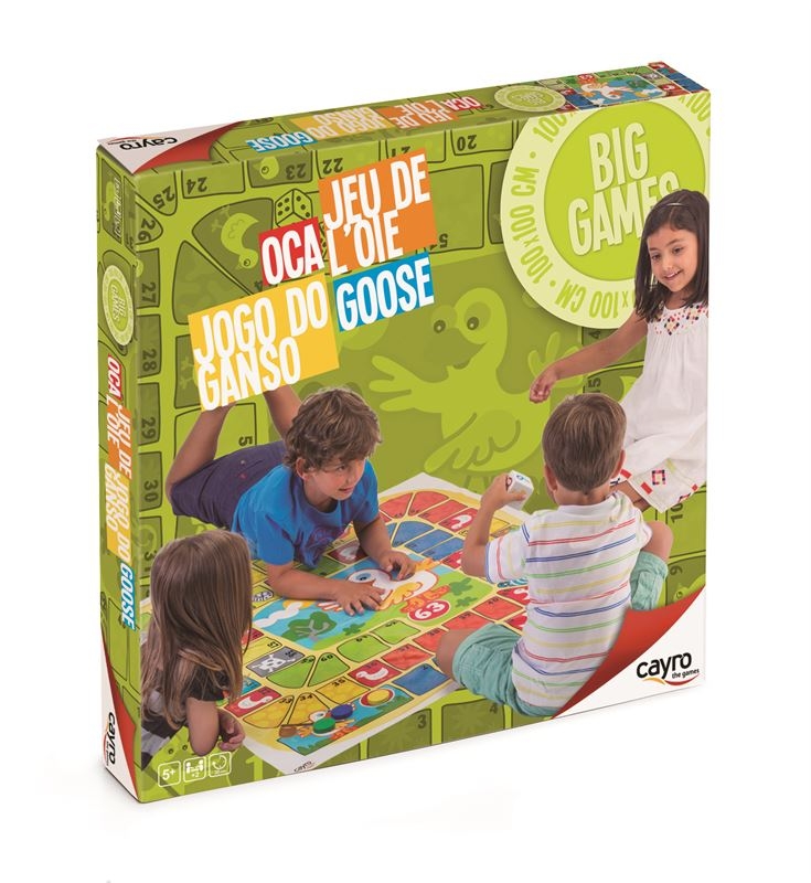 [158-422474] Juego oca gigante 100x100cm +5años cayro