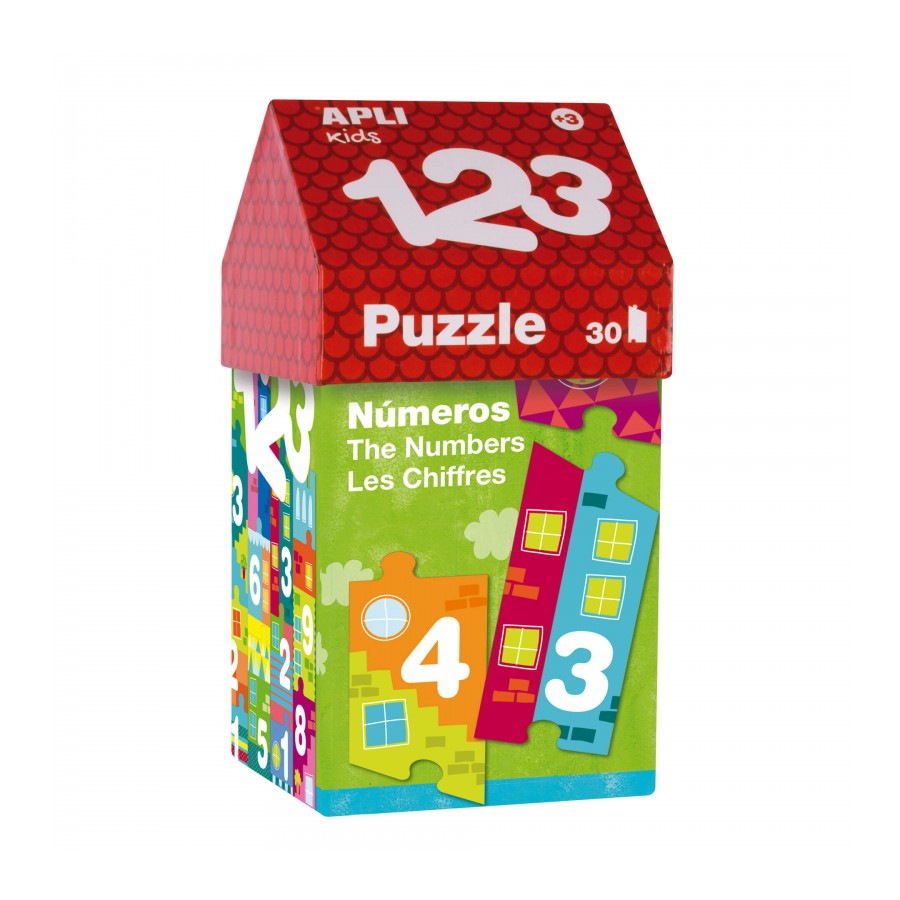 [14806] Puzzle casita 123 30 piezas Apli