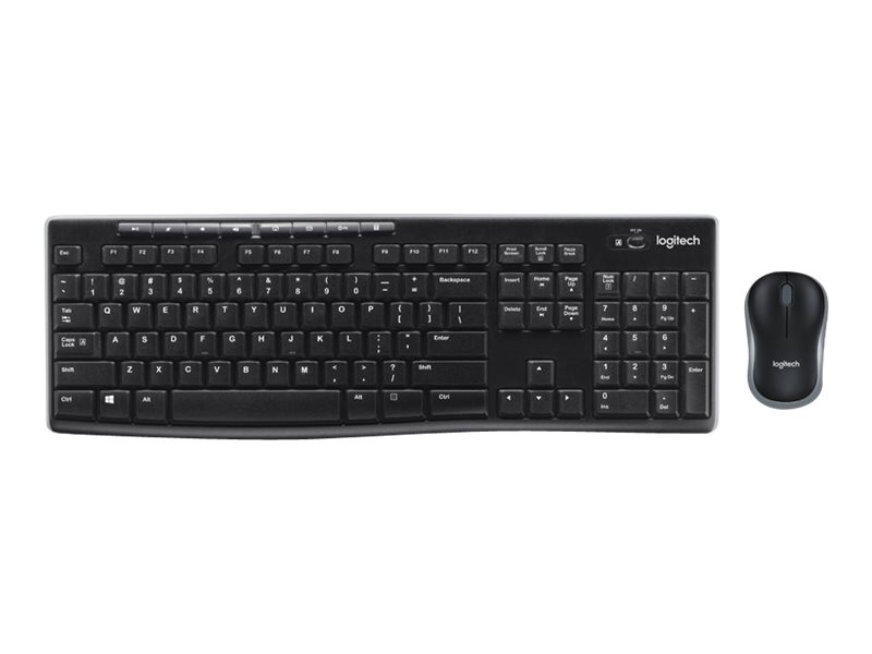 [920-004513] Teclado+raton logitech MK270 wireless negro