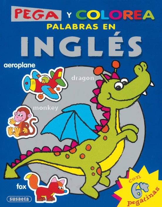 [9788430565634] Pega y colorea palabras ingles