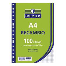 [C518-A4-90] Recambio 2L 2.5mm 4/T A4 90G 100H