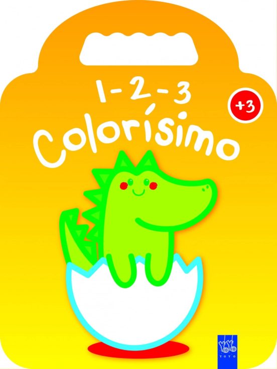 [9788408134121] 1-2-3 colorisimo + 3 - dino